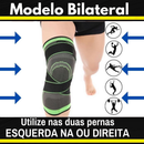 Joelheira Fitness Ajustável Esportiva Compressão Leve Corrida Bike Musculação Academia
