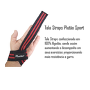 Tala Straps 100% Algodão para Musculação Cores Diversas