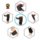 Faixa de compressão para joelhos multiuso faixa elástica anatômica academia musculação ginástica