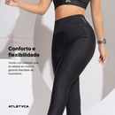 Calça Legging com Bolso Feminina Cintura Alta Academia Atletyca Fitness