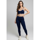 Conjunto Fitness Feminino Poliamida – Top + Calça Legging