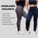 Kit 5 Legging Supplex Taidai Fitness ou Unitário Zero Transparência Cós Alto Linha Premium
