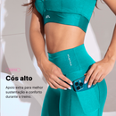 Calça Legging com Bolso Feminina de Cintura Alta Atletyca