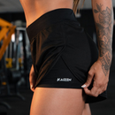 Bermudas Compressão Feminina Fitness Modeladora Antitransparente Treino Cintura Alta