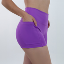 Shorts Curto com Bolso Feminino Compressão