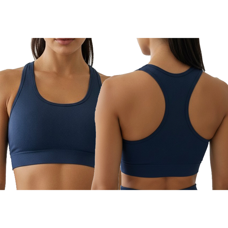 Top Esportivo Canelado Feminino Costa Nadador Bojo Removível