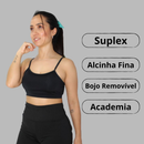 Top Alcinha Suplex com Bojo Removível