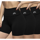 kit c/3 shorts de Poliamida 0 transparência