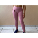 Calça Legging Feminina Canelada Premium Sem Costura